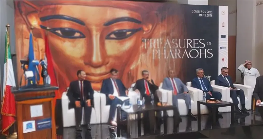 معرض كنوز الفراعنة في روما، جسر ثقافي بين مصر وإيطاليا