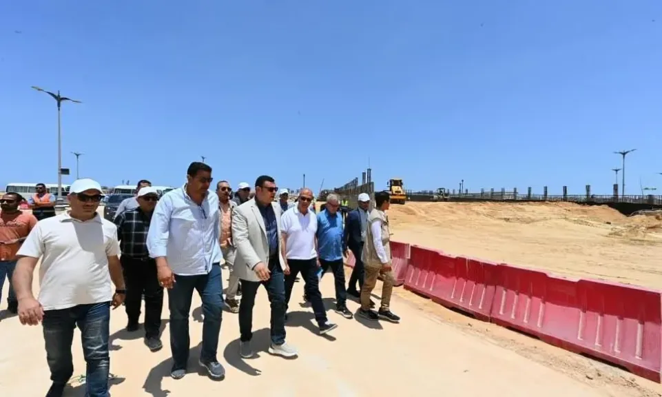 جولة ميدانية لوزير الإسكان في العلمين الجديدة، متابعة مشروعات حيوية