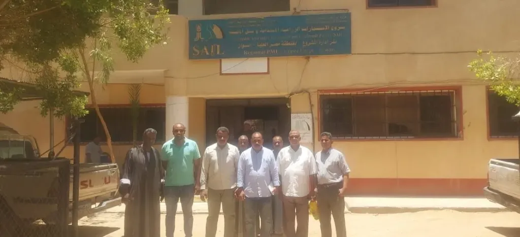 تعاون مثمر بين البحوث الزراعية واستصلاح الأراضي وسيل