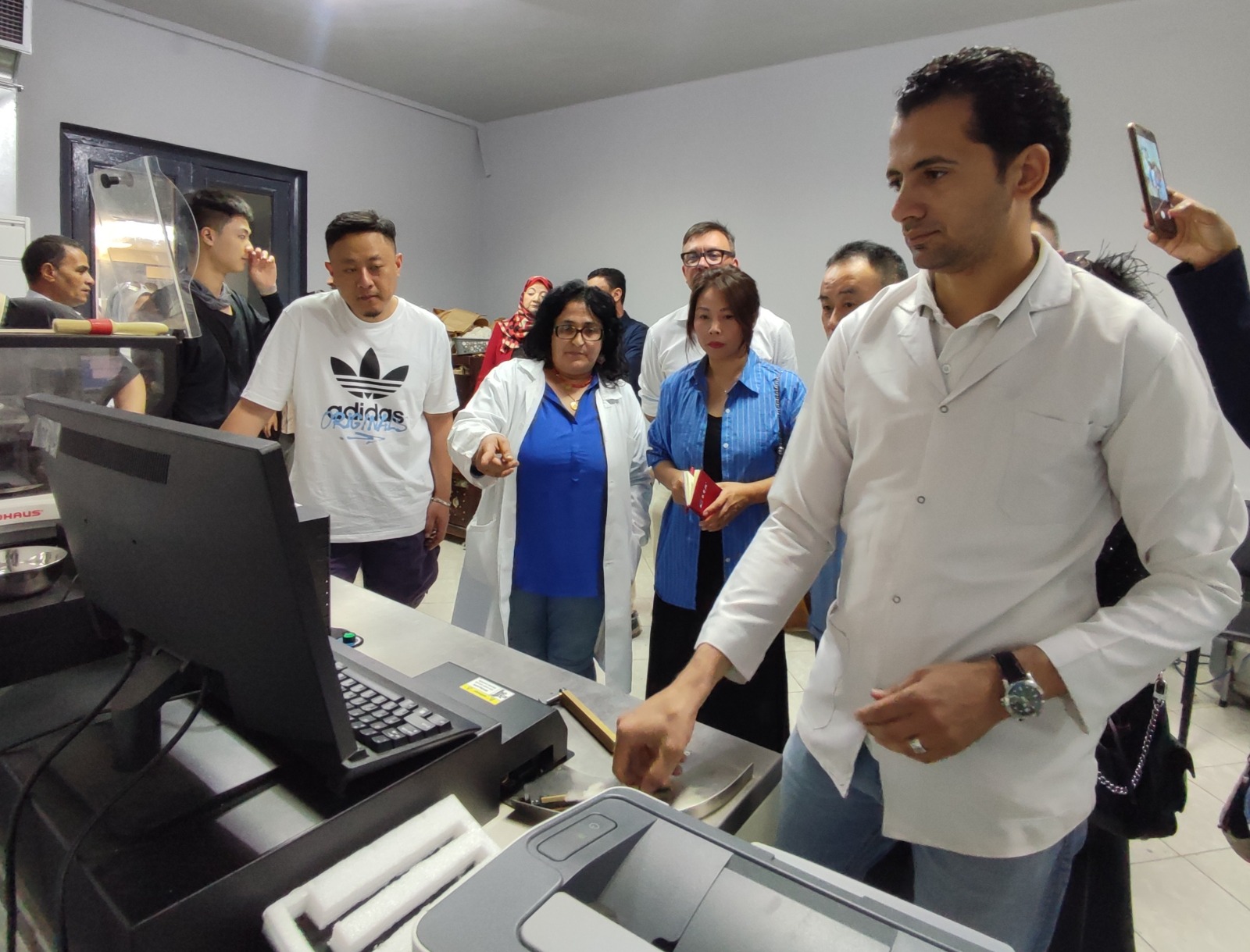 تعزيز التعاون الزراعي، وفد صيني يزور معهد بحوث القطن المصري